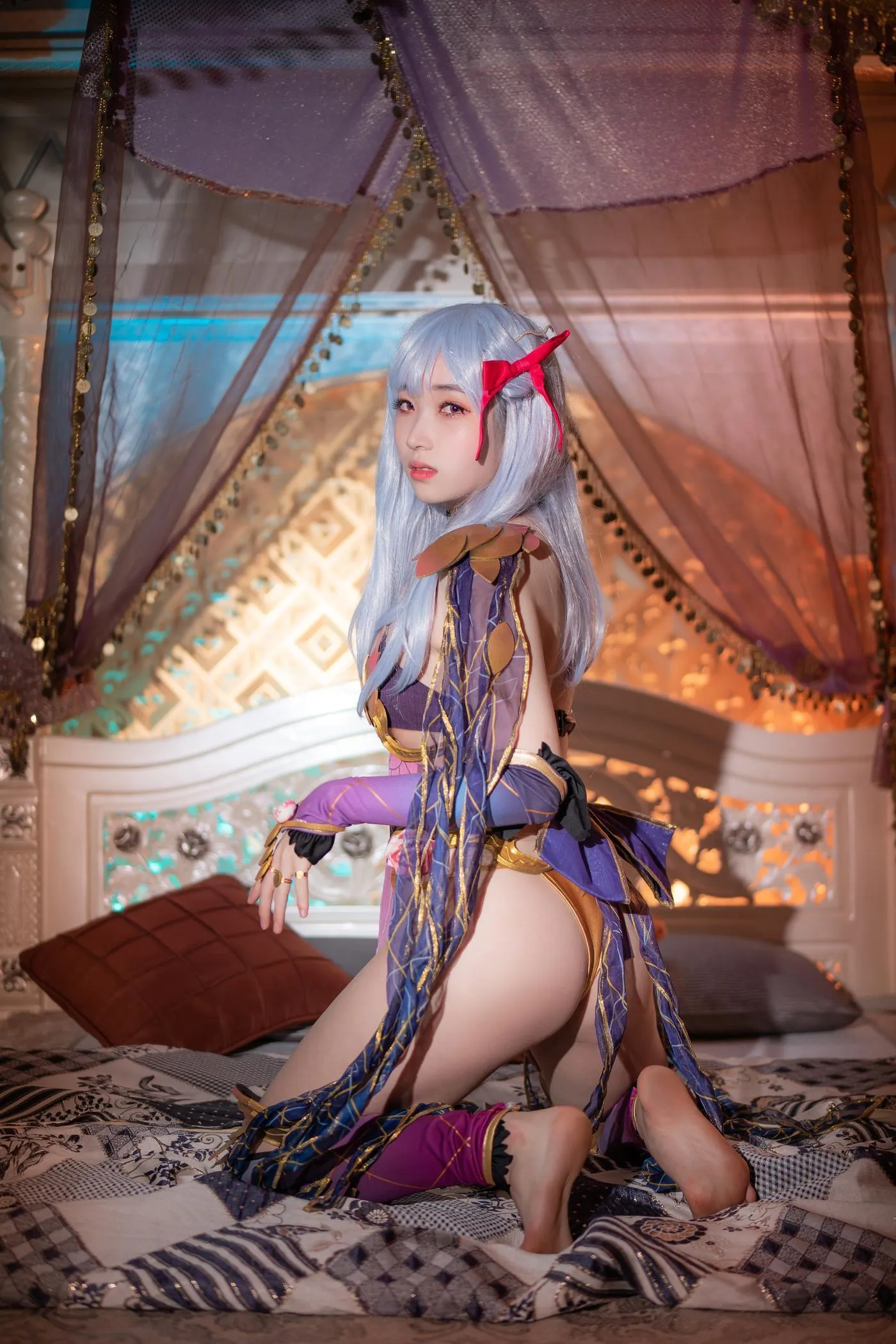 Bambi밤비 – NO.76 [CreamSoda] Cosplay Tamamo  Kama FGO [40P]插图5